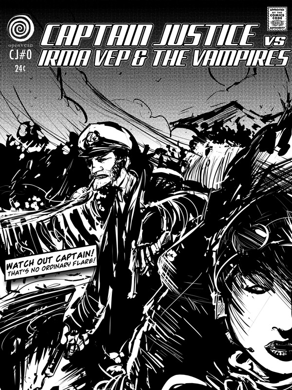 Captain Justice vs Irma Vep #0