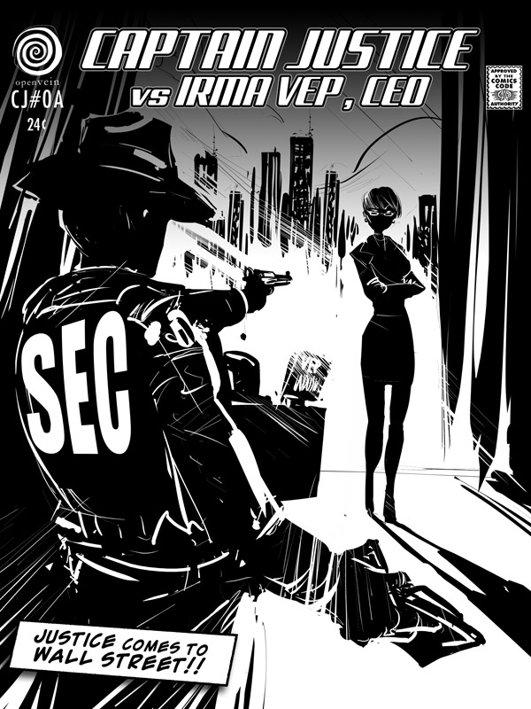 Captain Justice vs Irma Vep #0A